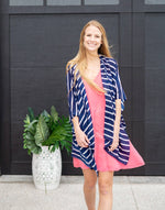 Navy Stripe Emma Top