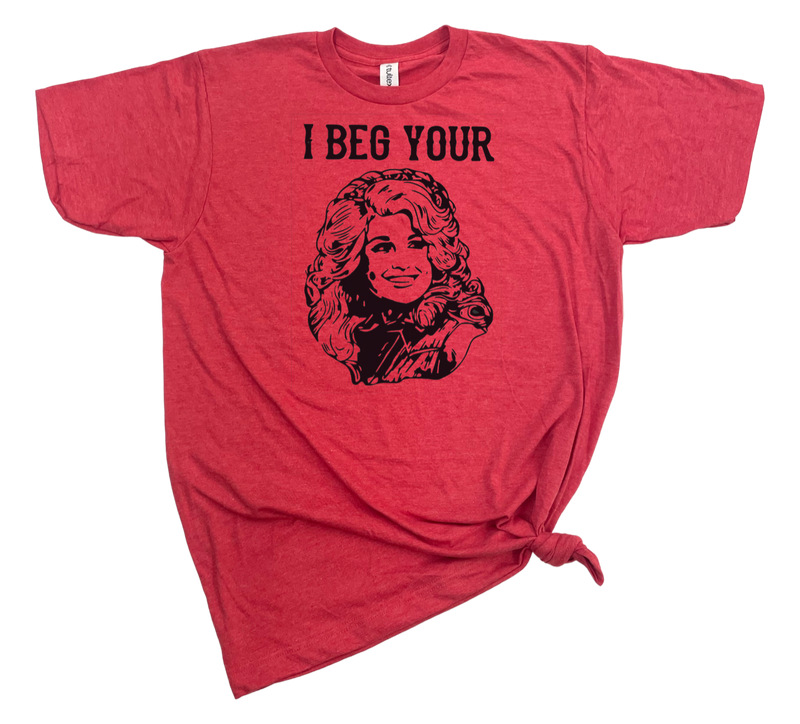 I BEG YOUR PARTON T-SHIRT