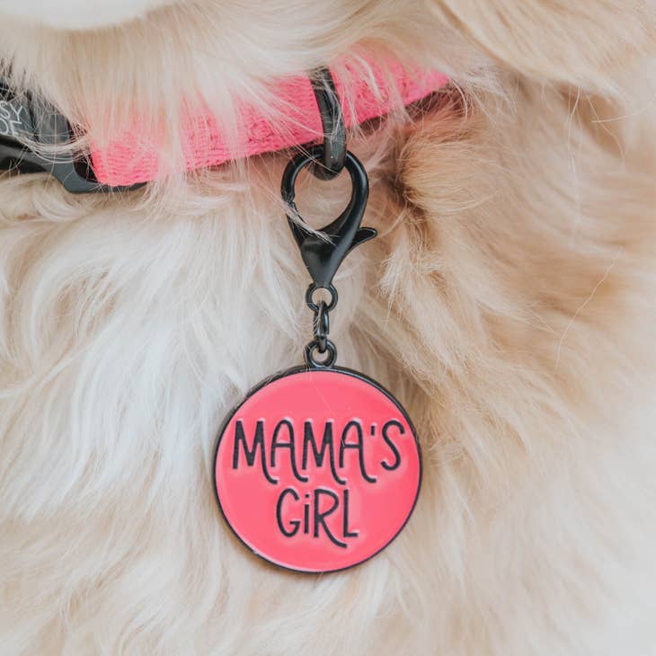 Dog Collar Mama's Boy/Girl Tag