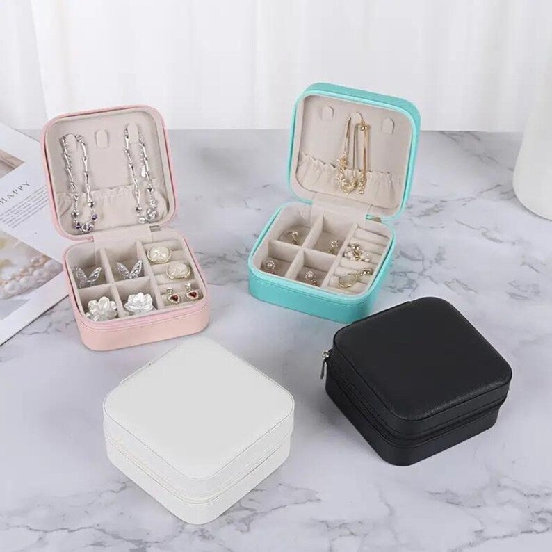 Travel Jewelry Box - Variety of Colors