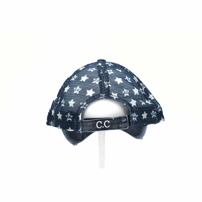 Distressed American Flag Ball Cap