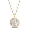 Good Vibes & High Tides Etched Shell Necklace