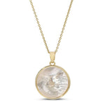 Good Vibes & High Tides Etched Shell Necklace