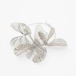 Island Bloom Hoops : Silver