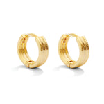 Ripple Huggies Earrings
