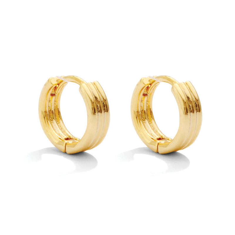 Ripple Huggies Earrings