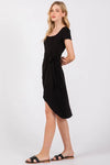 Square Neck Midi Dress