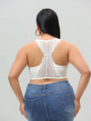 Lace Racerback Bralette - PLUS