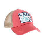 Lake Life Patch High Pony Criss Cross Cap