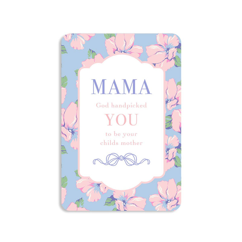 Mama God Handpicked You Keepsake Card