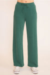 Wave Rib Wide Leg Pant