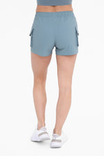 Mid-Rise Cargo Shorts