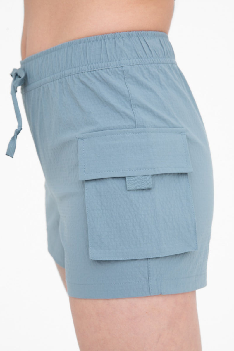 Mid-Rise Cargo Shorts