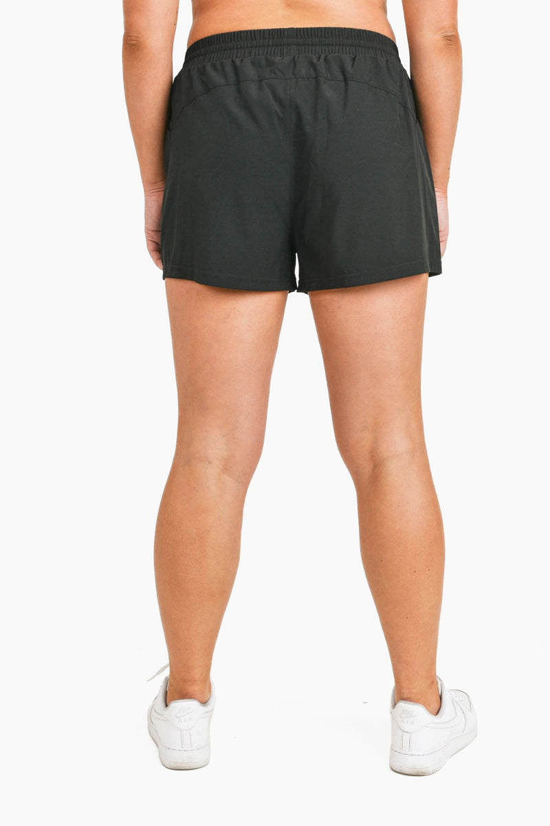 Curvy Drawstring Pocket Shorts