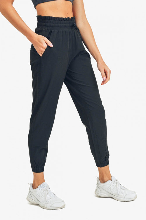 Cuffed Essential High Waist Joggers