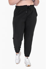 Curvy Cuffed Essential High Waist Jogger