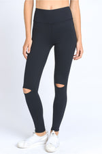 Knee Cut-Out Leggings