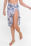 Tropical Print Swim Sarong