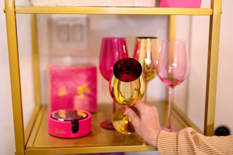 Barbie™ x Dreamhouse™ Wine Glasses