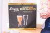 Upside Down Beer Glasses - Set of 4