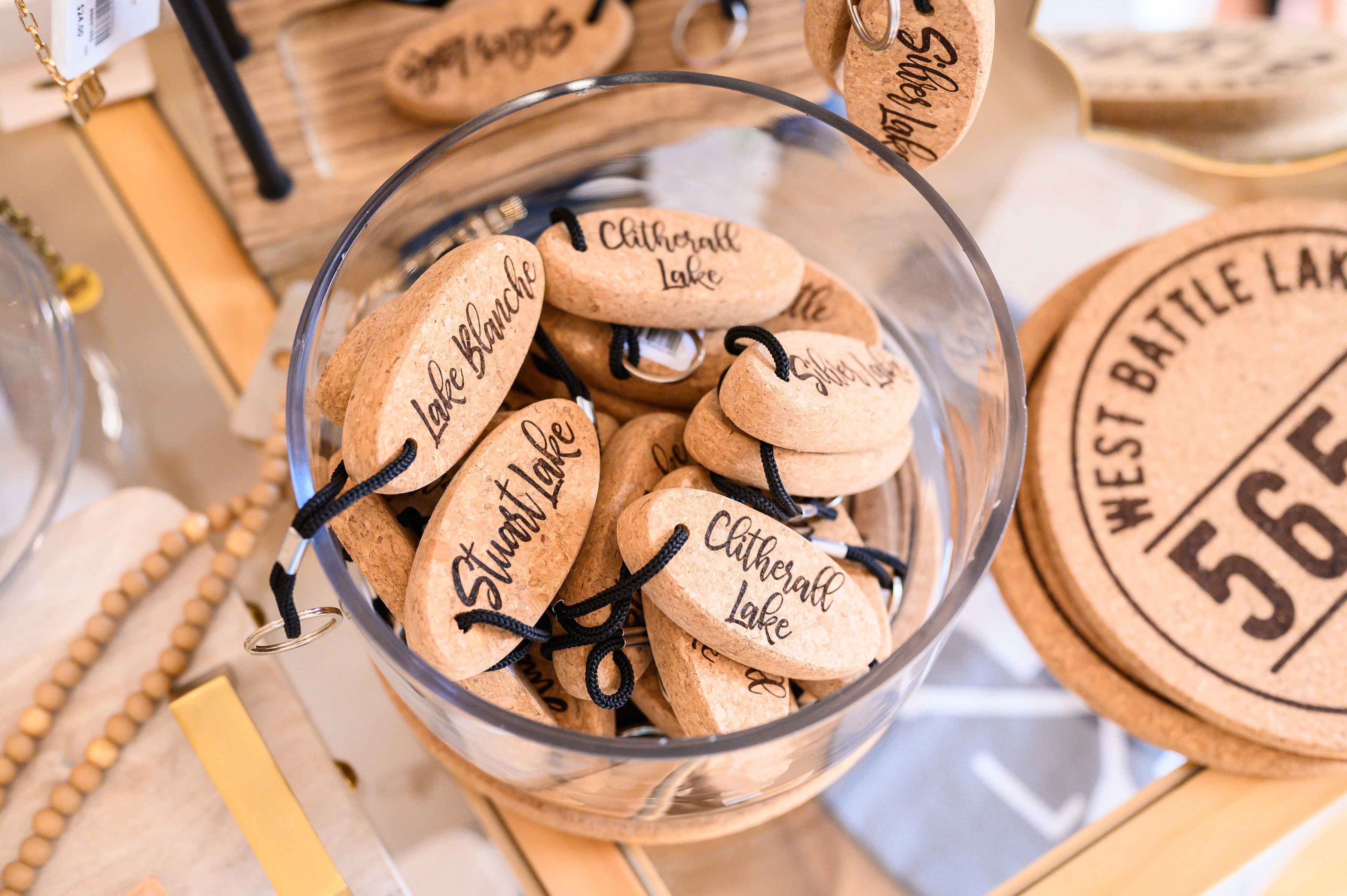 Cork Floating Key Chains – Chelsea Pacifica