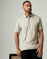 7 Diamonds Core Polo - Heather Sand