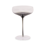 Hotel Collection Smoke Stem Coupe Glasses