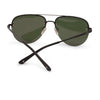 Clenega Matte Black Pink Lens Sunglasses