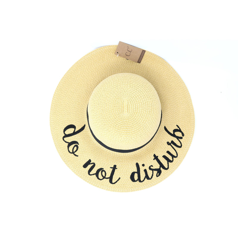 C.C. Beanie Wide Sun Hat