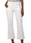 KUT Kelsey Ankle Flare OPTIC WHITE