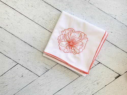 Embroidered Flour Sack Towels