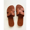 Sheepskin Leather Honey Sandal
