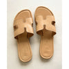 Sheepskin Leather Honey Sandal