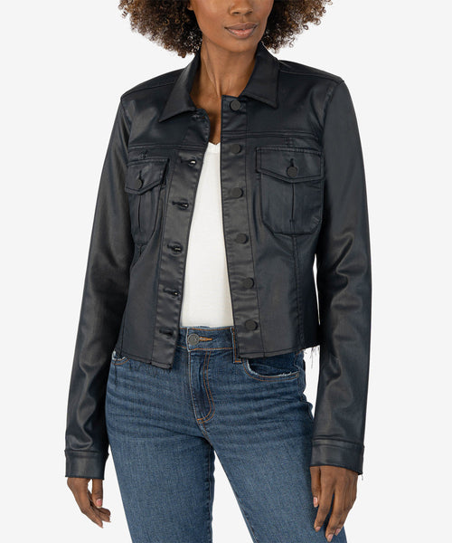 Kara Coated Jacket