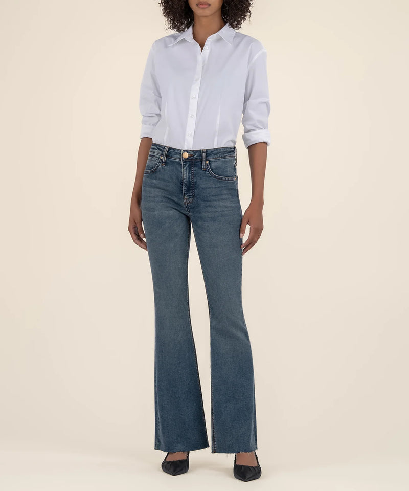 Kut Stella High Rise Fab Ab Flare