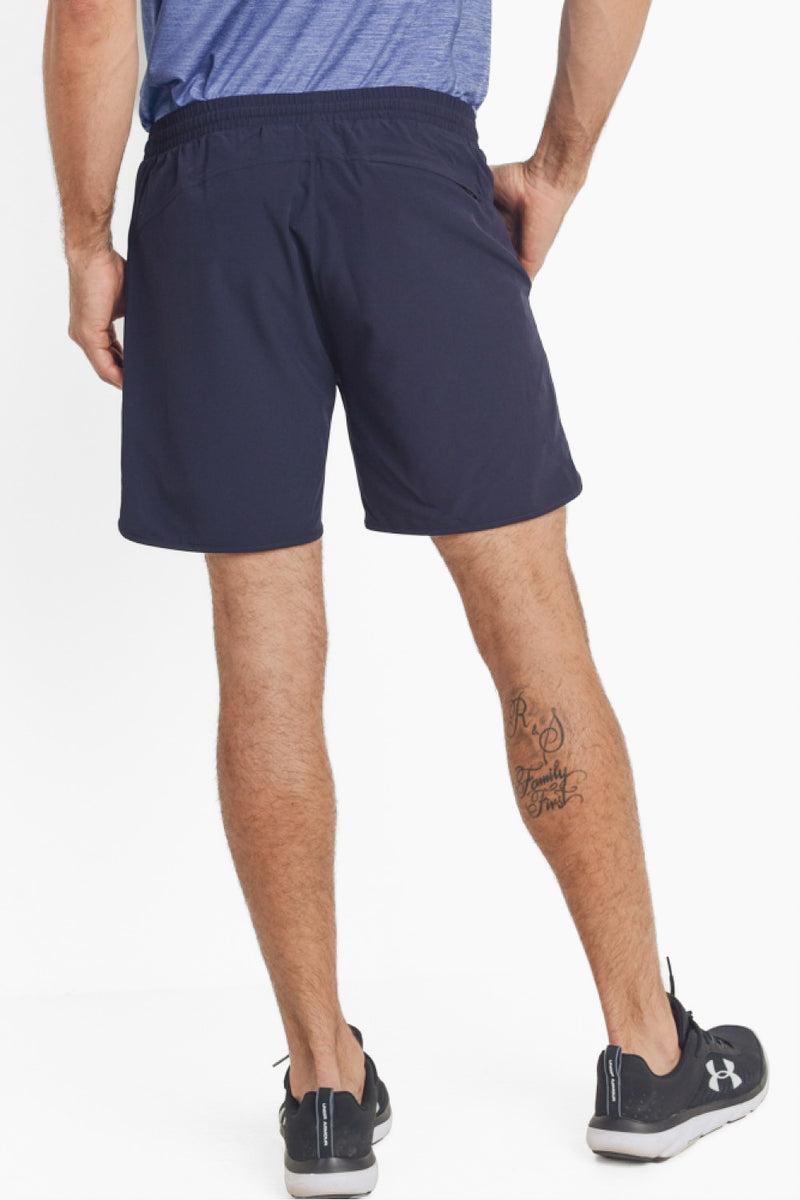 Mens Wave Accent Active Shorts