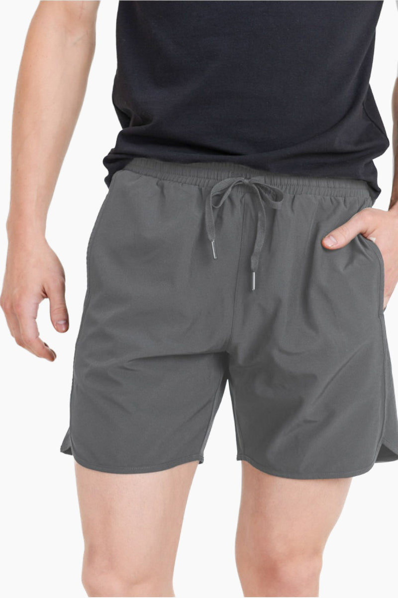 Mens Wave Accent Active Shorts