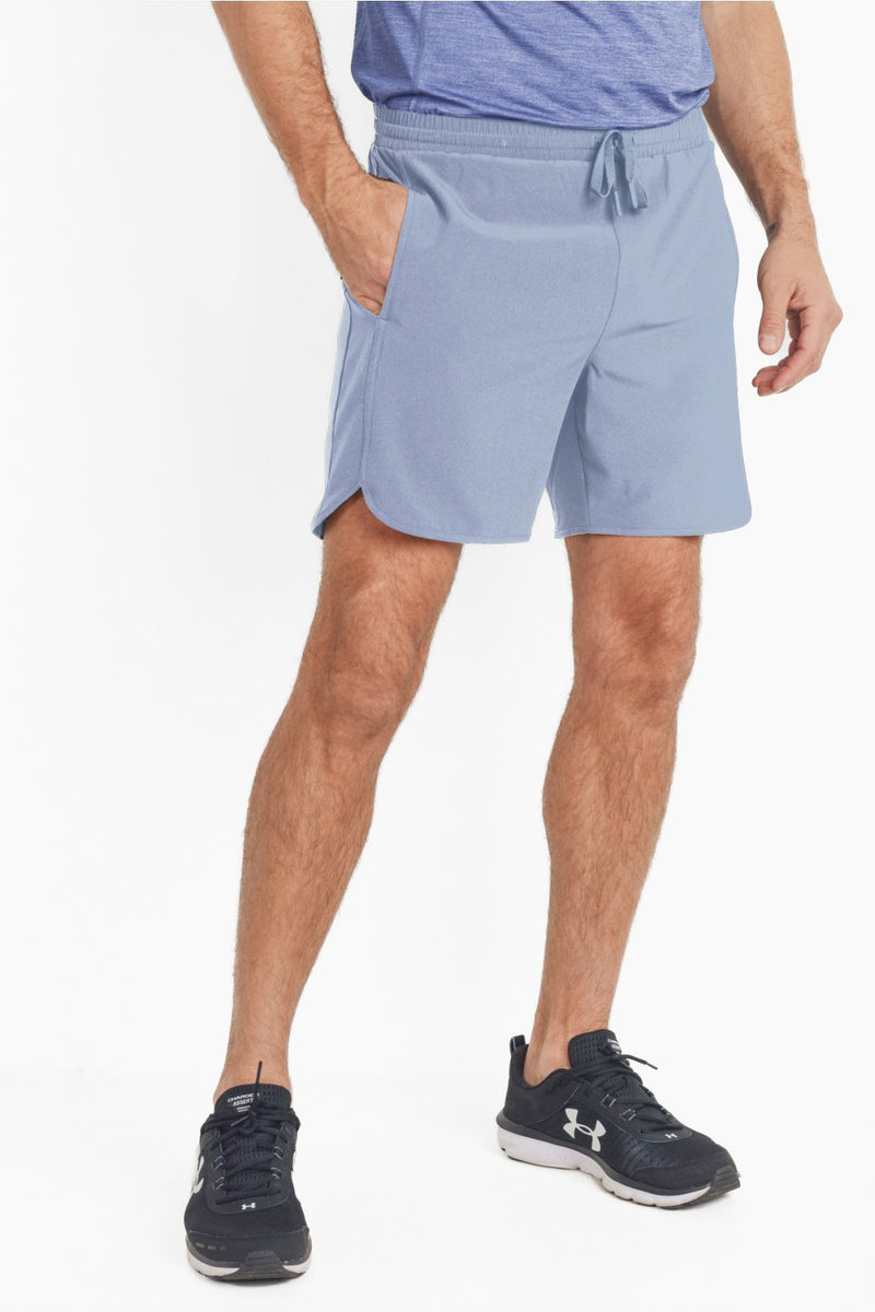 Mens Wave Accent Active Shorts