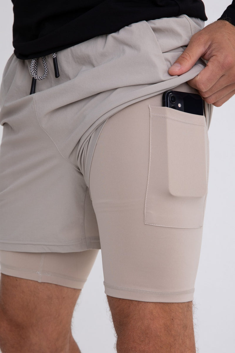 Men's Lined Training Shorts