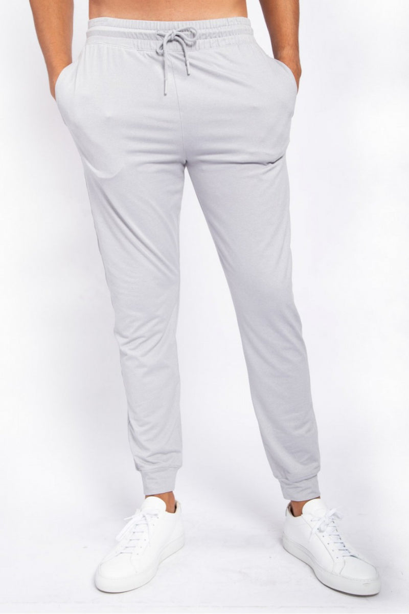 Men's Joggers with Zipper Pockets