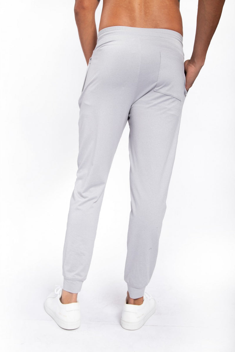 Men's Joggers with Zipper Pockets
