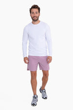 Mens Wave Accent Active Shorts