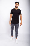 Men's Tee with Curved Hem