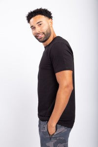Men's Classic Crew Neck Tee with Raglan Sleeves