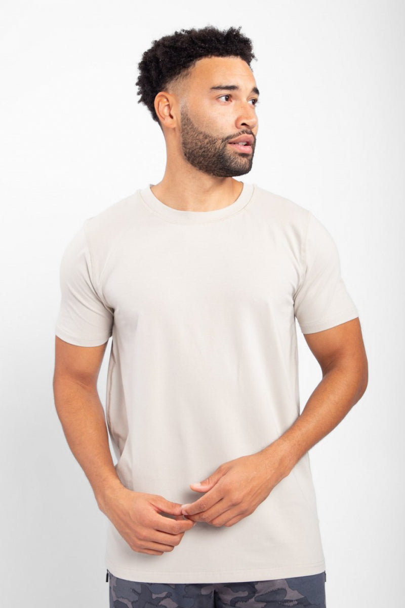 Men's Classic Crew Neck Tee with Raglan Sleeves