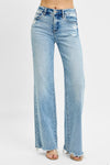 Risen Tummy Control Mid-Rise Wideleg Jean