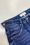 Tummy Control Ankle Straight Adjustable Jean