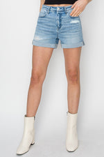 Risen High Rise Cuffed Short