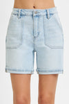 Risen High-Rise Patch Pocket Short