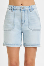 Risen High-Rise Patch Pocket Short